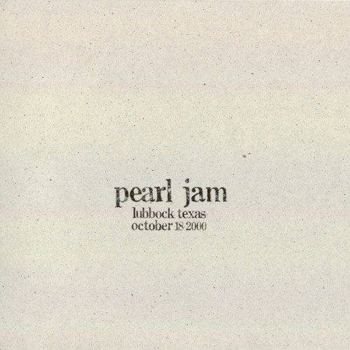 2000-10-18: Lubbock, TX, USA (#59) cover