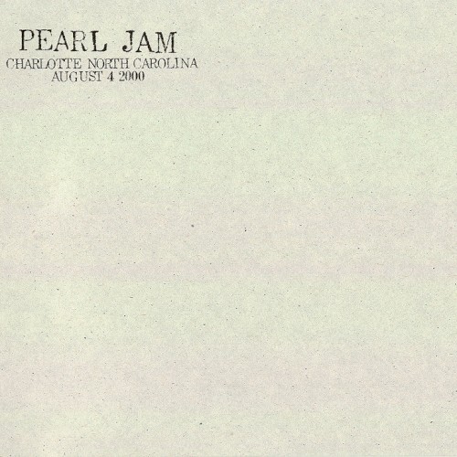 2000-08-04: Charlotte, NC, USA (#27) cover