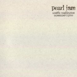 2000-11-05: Seattle, WA, USA (#71) by Pearl Jam