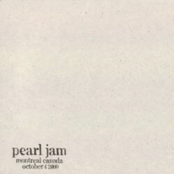 2000-10-04: Montréal, QC, Canada (#49) by Pearl Jam