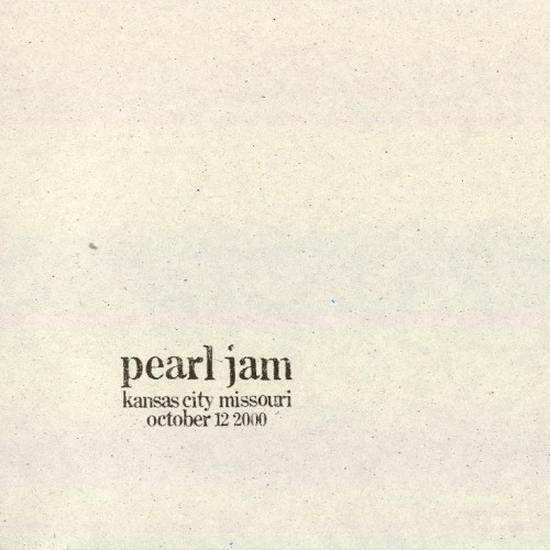 2000-10-12: Kansas City, MO, USA (#55) cover