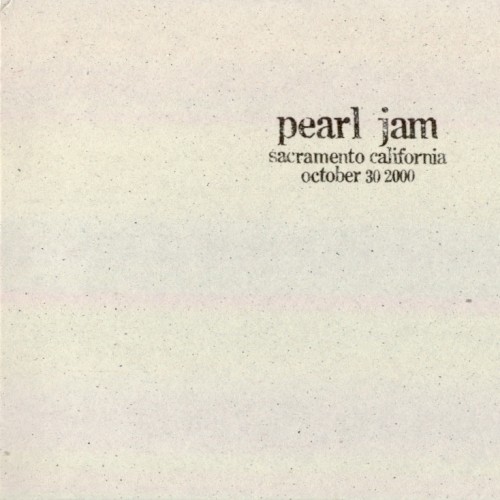 2000-10-30: Sacramento, CA, USA (#67) cover
