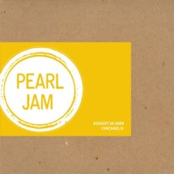 2009-08-24: Chicago, IL, USA by Pearl Jam