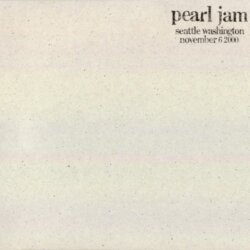 2000-11-06: Seattle, WA, USA (#72) by Pearl Jam