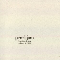 2000-10-14: Cynthia Woods Mitchell Pavilion, Woodlands, TX, USA (#56) by Pearl Jam