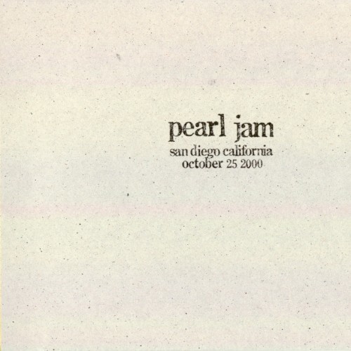 2000-10-25: San Diego, CA, USA (#64) cover